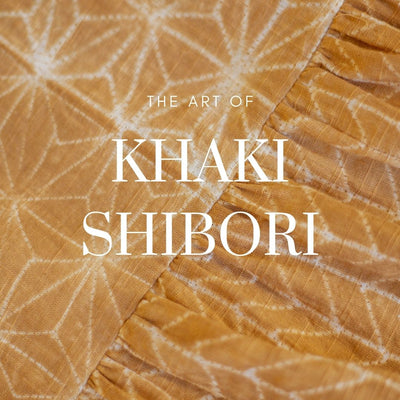 Khaki Shibori - The Story of how its Made