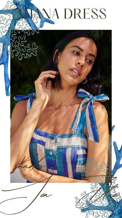 Meet AHANA - A Strappy Blue Stunner