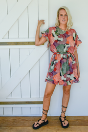 Zara Romper - Pelican Chiffon