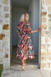 Rani Dress - Pelican Chiffon