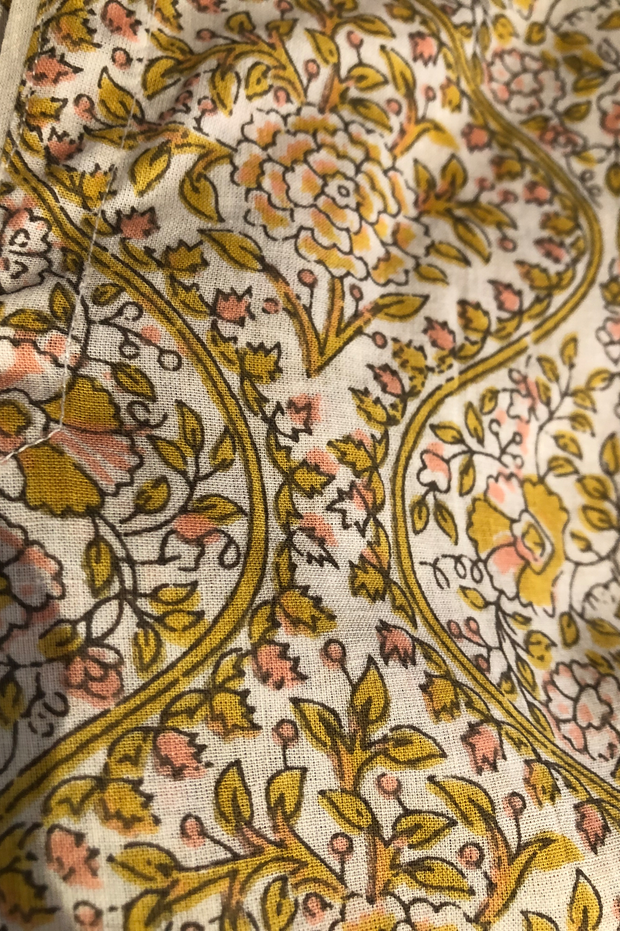 Pajama Set - Yellow Print
