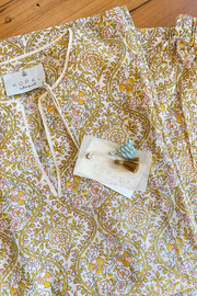 Pyjama Set - Yellow Print