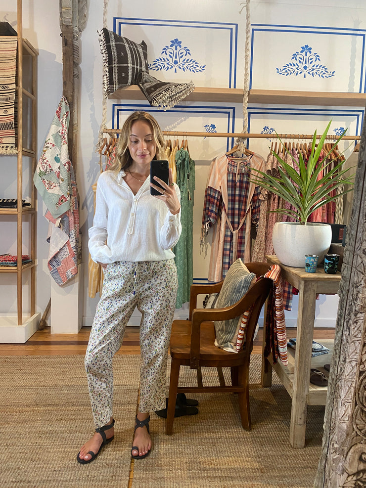 Kopal Pant - Multi Ditzy Print