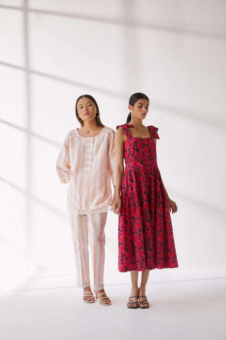Ahana Dress - Cochin Flower Print