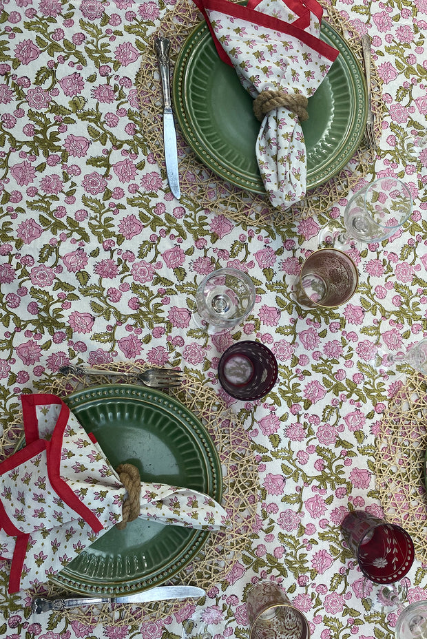 Chameli Tablecloth - Floral Print