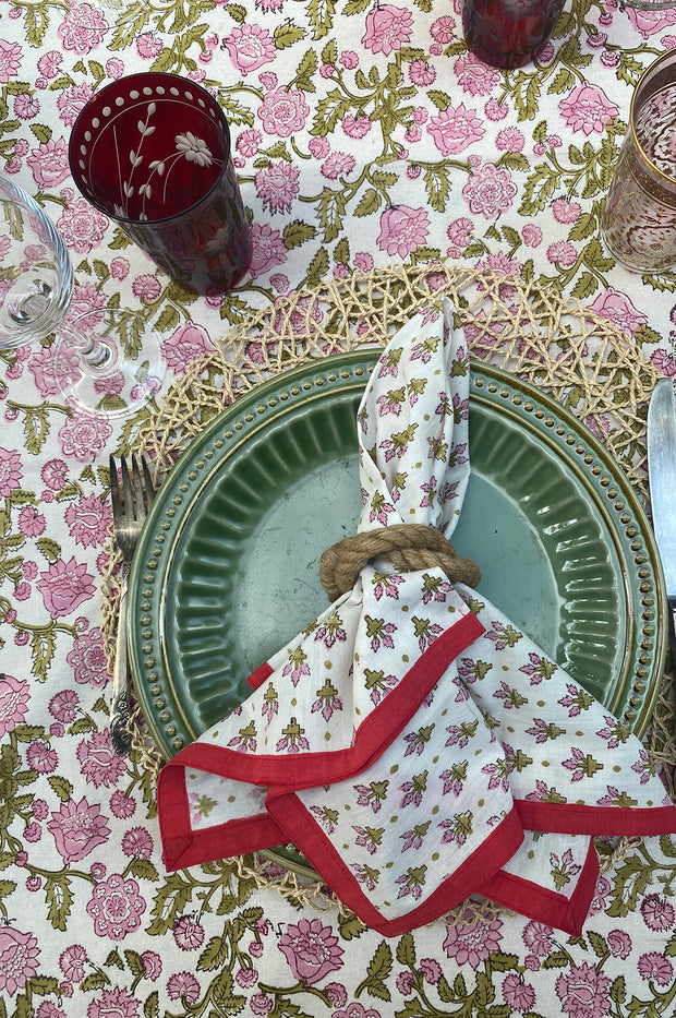 Chameli Tablecloth - Floral Print