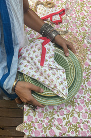 Chameli Napkin - Floral Print (set of 4)