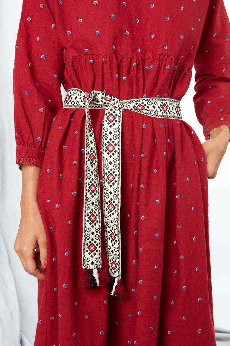 Belt - Red and Black