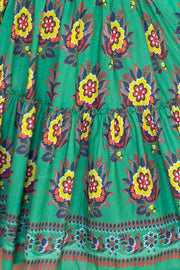 Lulu Dress - Parrot Sunflower